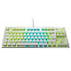 ROCCAT Vulcan TKL Pro White (Switch Titan Optical) Gaming keyboard - TKL format - Roccat optical switches (Switch Titan Optical) - 16.8 million colour RGB backlight - AZERTY, French