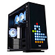 IN WIN 309 Medium Tower case with tempered glass side panel and advanced RGB backlighting - Black