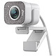 Logitech StreamCam (White) Webcam - Full HD - vertical and horizontal position - auto focus - two omnidirectional microphones
