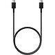 Samsung EP-DA705 (negro) Cable de carga y sincronización de 1m de USB-C a USB-C