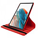 Review Akashi Galaxy Tab A8 10.5" Red 360° Rotating Folio Case