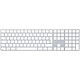 Apple Magic Keyboard Numeric Keypad (QWERTY-UK) Rechargeable Bluetooth wireless keyboard with numeric keypad (QWERTY, British English)