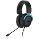 ASUS TUF Gaming H3 (Bleu) Casque-micro filaire pour gamer - Son Surround 7.1 - Compatible PC / Mac / PS4 / Xbox 360 / Switch