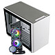 Cooler MasterMAsterbBox NR200P + V850 SFX GOLD + MasterLiquid ML240 Illusion - White Mini-ITX PC case with tempered glass panel, 100% modular 850W 80PLUS Gold power supply and ARGB all-in-one liquid CPU cooler
