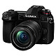 Panasonic DC-G9 + Lumix G Vario 12-60 mm 20.3 MP Camera - 6K Photo - 4x Digital Zoom - 4K Video - Touch Screen - Wi-Fi - Bluetooth + 12-60mm f/3.5-5.6 Standard Wide Angle Zoom