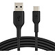 Belkin Câble USB-C vers USB-A (Noir) - 3 m Câble de rechargement et de synchronisation 3 m USB-C vers USB-A