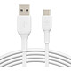Cable USB-C a USB-A de Belkin (blanco) - 3 m Cable de carga y sincronización de 3 m de USB-C a USB-A