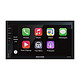 Macrom M-DL7000D Système multimédia FM / MP3 / DAB+ avec écran tactile 6.8", Bluetooth et compatibilité Apple CarPlay/Android Auto