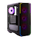 BitFenix ENSO MESH 4ARGB (Black) Mid-tower PC case with tempered glass window, mesh front panel and 4 ARGB fans
