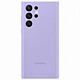 Nota Cover in silicone Samsung Lavender Galaxy S22 Ultra