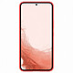 Acquista Cover in silicone Samsung Galaxy S22 in corallo