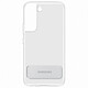 Samsung Clear Standing Cover Transparent Samsung Galaxy S22 Transparent case with stand function for Samsung Galaxy S22