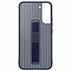 Samsung Protective Standing Cover Dark Blue Samsung Galaxy S22+ Semi-hard case with stand function for Samsung Galaxy S22+
