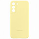 Samsung Coque Silicone Jaune Galaxy S22+ Coque en silicone pour Samsung Galaxy S22+