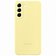 Nota Custodia in silicone giallo per Samsung Galaxy S22+
