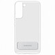 Samsung Clear Standing Cover Transparent Samsung Galaxy S22+ Transparent case with stand function for Samsung Galaxy S22+