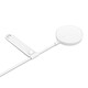 Belkin MagSafe Charger for iPhone 13 - with power supply - White 7.5 W Magnetic Portable Wireless Charger with AC Adapter (20 W) - White