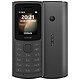 Nokia 110 4G Dual SIM Noir Téléphone 4G Dual SIM - RAM 48 Mo - Ecran 1.8" 120 x 160 pixels - 128 Mo - 1020 mAh