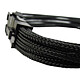 Gelid Câble Tressé EPS 8 broches 30 cm (Noir) Extension d'alimentation 18 AWG tressée EPS 12V 8 broches - 30 cm (coloris noir)