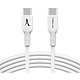 Akashi Alu & Braided USB-C to USB-C Cable USB-C to USB-C charging and syncing cable