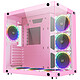 Xigmatek Aquarius Plus Queen Medium tower case with tempered glass windows and RGB backlighting with remote control included
