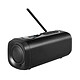 CGV My Speaker+ Noir Radio-réveil compact portable - Tuner FM/DAB+ - 6 Watts - Bluetooth 5.0 - Batterie intégrée - Ecran LCD - Entrée AUX