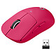 Logitech G Wireless Gaming Pro X Superlight (Magenta) Wireless gaming mouse - right-handed - 25000 dpi optical sensor - 5 programmable buttons - Powerplay compatible - Lightspeed technology