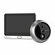 EZVIZ DP2C Sonnette à judas sans fil, Wi-Fi, vidéo Full HD, Ecran couleur 4,3", batterie