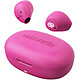 Urbanista Lisbon Rosa Auriculares intraurales inalámbricos - True Wireless - Bluetooth 5.2 - micrófono - 27 horas de duración de la batería - estuche de carga/transporte