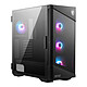 MSI MPG VELOX 100R Gaming mid-tower case with tempered glass panels and ARGB fans
