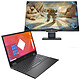 HP OMEN Laptop 15-en1001nf (4A7Z4EA) + HP 27mx monitor