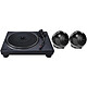 Technics SL-1500C Black + Cabasse The Pearl Akoya Black Direct drive turntable - 3 speeds (33-45-78 rpm) - Built-in pre-amp - Ortofon + Mono wireless active speaker - 1050W - Hi-Res Audio - Wi-Fi/Bluetooth/Ethernet - AirPlay 2 - Multiroom - Automatic calibration (pair)