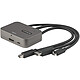 StarTech.com Adaptateur MultiPorts 3-en-1 vers HDMI Adaptateur MultiPorts 3-en-1 Mini-DisplayPort/USB-C/HDMI (Mâle) vers HDMI (Femelle)