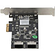 Nota Scheda controller StarTech.com 8 porte SATA III PCI-E con 4 controller host