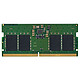 Kingston ValueRAM SO-DIMM 8 Go DDR5 4800 MHz CL40 SR X16 RAM SO-DIMM DDR5 PC5-38400 - KVR48S40BS6-8