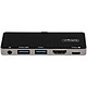 Avis StarTech.com Adaptateur multiport USB-C vers HDMI 4K 60 Hz, Hub 3 ports USB 3.0, Audio et Power Delivery 100W