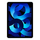 Apple iPad Air (2022) Wi-Fi 64 Go Bleu Tablette Internet - Puce Apple M1 8-Core/GPU8-Core - RAM 8 Go - eMMC 64 Go - Écran Liquid Retina 10.9" LED tactile - Wi-Fi 6 AX/Bluetooth 5.0 - Webcam - Touch ID - USB-C - iPadOS 15