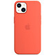 Apple Silicone Case with MagSafe Nectarine Apple iPhone 13 Coque en silicone avec MagSafe pour Apple iPhone 13