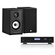 Rotel A11 Tribute Edition Black + Triangle Borea BR02 Black 2 x 50 W integrated amplifier with Bluetooth aptX and Texas Instruments DAC + 80 W compact bookshelf speaker (pair)