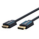 Cable adaptador DisplayPort / HDMI 2.0 activo Clicktronic (10 metros) Cable adaptador DisplayPort 1.2 macho a HDMI 2.0 macho de alto rendimiento para Full HD (1080p) y Ultra HD 4K (2160p)