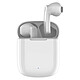 Akashi True Wireless Earbuds Blanc Auriculares estéreo inalámbricos Bluetooth 5.0 y caja de carga