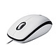 Logitech Mouse M100 (White) Wired mouse - ambidextrous - 1000 dpi optical sensor - 3 buttons