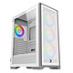 Xigmatek LUX S White Mid tower case with tempered glass window, 4 RGB fans and control kit
