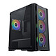 Xigmatek LUX M Mini Tower case with tempered glass window and 4 RGB fans