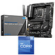 Kit Upgrade PC Intel Core i7-12700K MSI PRO Z690-A WI-FI DDR4 Carte mère Socket 1700 Intel Z690 Express + CPU Intel Core i7-12700K (3.6 GHz / 5.0 GHz)