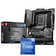 PC Core i7KF MSI MAG Z690 TOMAHAWK WIFI DDR4 Upgrade Kit Scheda madre Socket 1700 Intel Z690 Express + CPU Intel Core i7-12700KF (3.6 GHz / 5.0 GHz)