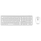 Mobility Lab Combo Design Touch Bluetooth for Mac Bluetooth ultra slim chiclet keyboard (AZERTY French) + optical mouse kit for Mac / PC
