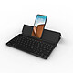 ZAGG Flex Universal Keyboard - Black Bluetooth wireless keyboard - built-in support - Android and iOS compatible - AZERTY, French