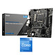 Kit de actualización de PC MSI PRO H610M-B DDR4 Core i5F Placa base Socket 1700 Intel H610 Express + CPU Intel Core i5-12400F (2,5 GHz / 4,4 GHz)