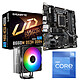 Kit de actualización de PC Intel Core i5-12600K Gigabyte B660M DS3H DDR4 Placa base Socket 1700 Intel B660 Express + CPU Intel Core i5-12600K (3,7 GHz / 4,9 GHz) + Ventirad Fox Spirit Cold Snap VT120 A-RGB